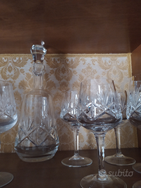 Servizio in cristallo di Bohemia