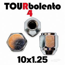 12 Dadi bulloni renualt R4 5 6 7 cerchi in lega