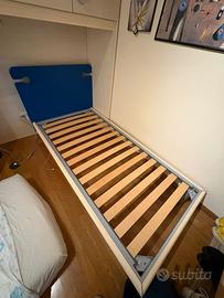 Letto singolo + cassettiera