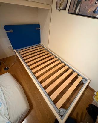 Letto singolo + cassettiera