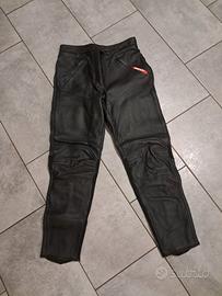 Pantaloni pelle moto ducati