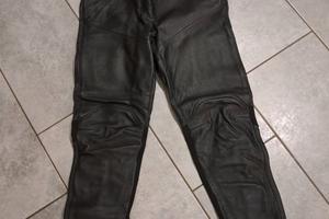 Pantaloni pelle moto ducati