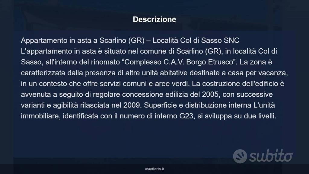 Appartamento – Scarlino, Col di Sasso, San Luigi - Vista 3