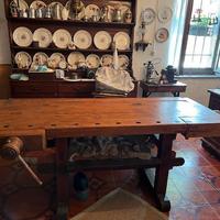 tavolo da falegname antico