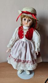 Bambola porcellana 1988 The Heritage Heidi
