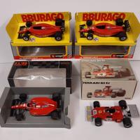 LOTTO 4 MODELLI FERRARI F.1 SCALA 1/24 - 1/25 BURA