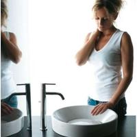 Lavabo Orbis Galassia, da incasso o da appoggio.