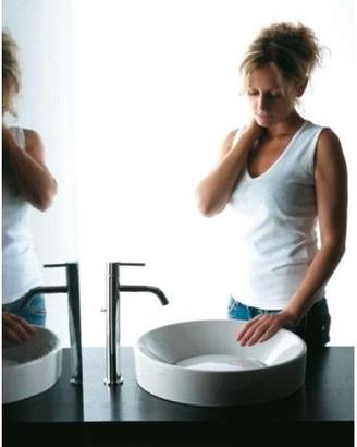 Lavabo Orbis Galassia, da incasso o da appoggio.
