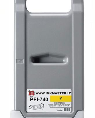 Cartuccia rigenerata Canon PFI-740 yellow