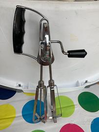 Sbattitore uova acciaio inox