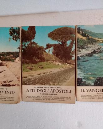 Tre Sussidi Biblici anni 70 Ed.Istituto S.Gaetano