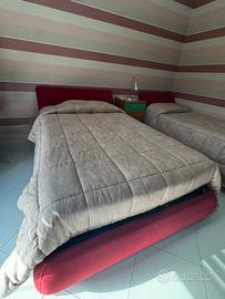 Letti contenitore piazza singola e piazzave mezza