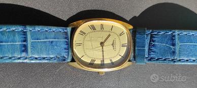 Orologio longines laminato oro anni 70