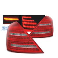 FANALI PER MERCEDES W221 05-09 LED ROSSO CHIARO