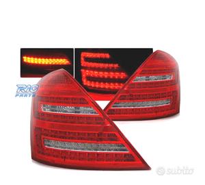 FANALI PER MERCEDES W221 05-09 LED ROSSO CHIARO