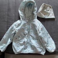 Giubbotto con cappellino neonato