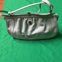 Borsetta Tracolla Vintage Pelle Bianca