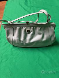 Borsetta Tracolla Vintage Pelle Bianca