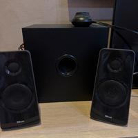 Cassa subwoofer 2.1 trust potenza 120 watt