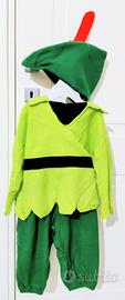 Costume Carnevale Peter Pan per bambino 