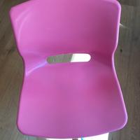 Sedia girevole con ruote Ikea