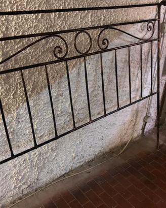 Letto in ferro battuto