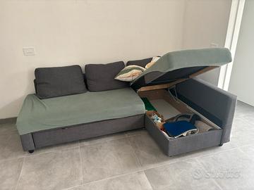 Divano letto angolare