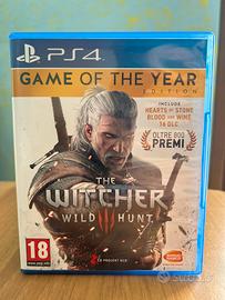 The Witcher 3 GOTY PS4- completo