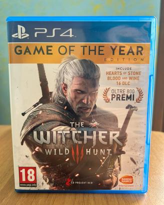 The Witcher 3 GOTY PS4- completo