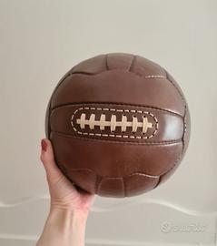 Replica semipallone cuoio vintage da arredo
