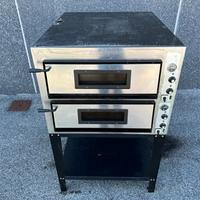 Forno elettrico pizzeria per pizza 2 camere