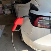 Manico pompa benzina caricatore Tesla e supporto c