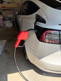 Manico pompa benzina caricatore Tesla e supporto c