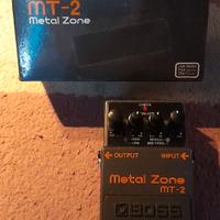 Pedale Boss MT-2 Metal Zone Distortion