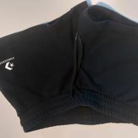Converse shorts felpati neri, tg. xs