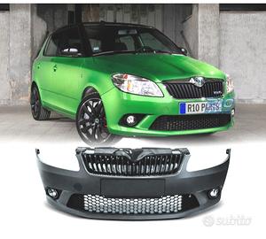 PARAURTI ANTERIORE SKODA FABIA 2 10-14 LOOK RS