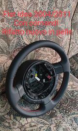 Volante in pelle cuciture rosse Fiat idea comandi 