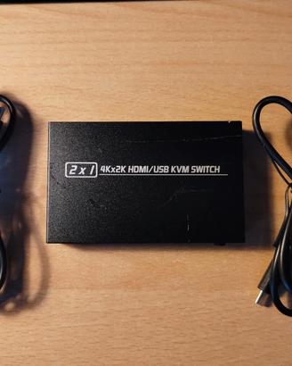 Switch kvm201 HDMI Usb
