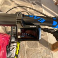 Bici elettrica biammortizzata
