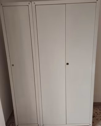 Armadi metallo anodizzato per balcone o giardino