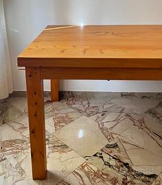 BellissimoTavolo legno massello di cipresso antico