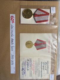 U.R.S.S. Medaglia von Atteststo