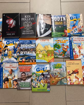 Lotto di 40 libri (acquistabili anche singolarment