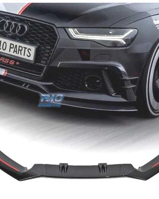 SPOILER LIP AUDI A6 16-18 LOOK RS6