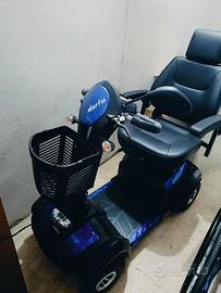Scooter elettrico 4 ruote per disabilita