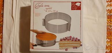 Taglia torta regolabile da 24 a 30 cm
