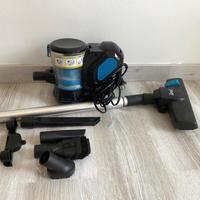 Scopa elettrica con appendici per varie superfici