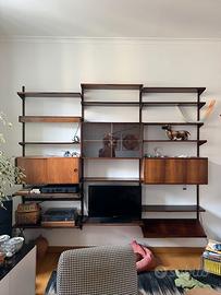 Libreria vintage modulare design Kai Kristiansen