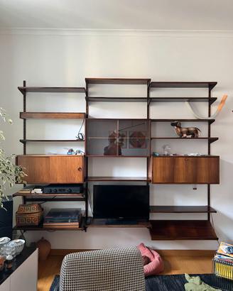 Libreria vintage modulare design Kai Kristiansen