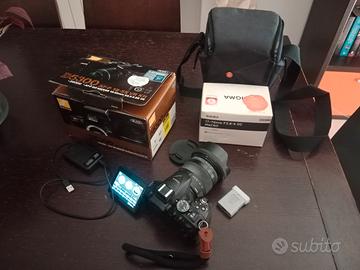 Nikon d5300 con obiettivo 17-70